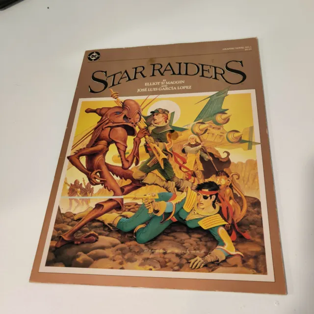 Star Raiders #1 Dc Comics Graphic Novel 1St Print (1983)