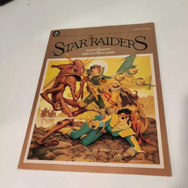 Star Raiders #1 Dc Comics Graphic Novel 1St Print (1983)