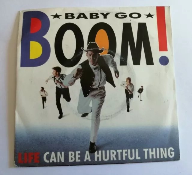 BABY GO BOOM : Life Can Be A Hurtful Thing 7" SP 45T 1984 France ISLAND 884687-7