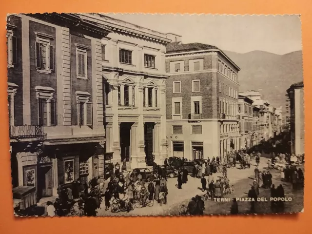 Terni - Piazza del Popolo - Movimentata.