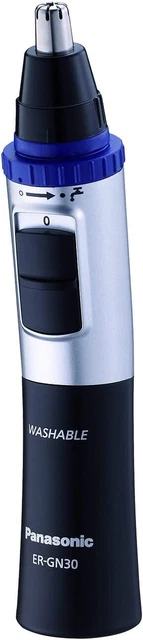 Panasonic ER-GN30 elektrischer Nasenohr-Gesichtshaarschneider für Männer brandneu in Verpackung