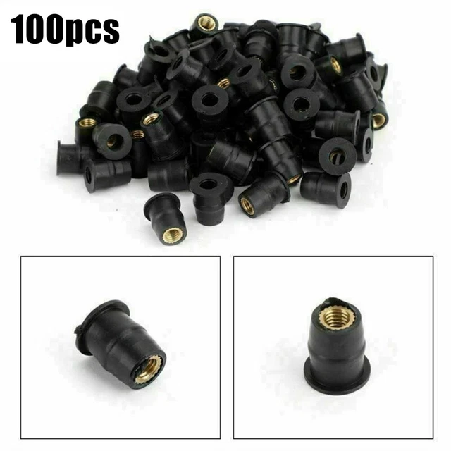 Bilancieri Manubrio Moto 10 écrous Wellnut M5 - Pour Moto, Pare-brise, Carénage - Laiton Et