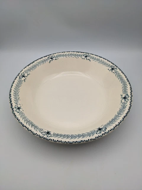 Ancien Saladier En Verre Taillé Avec Rebord Argenté Et Cuillère Sheffield - Argenté