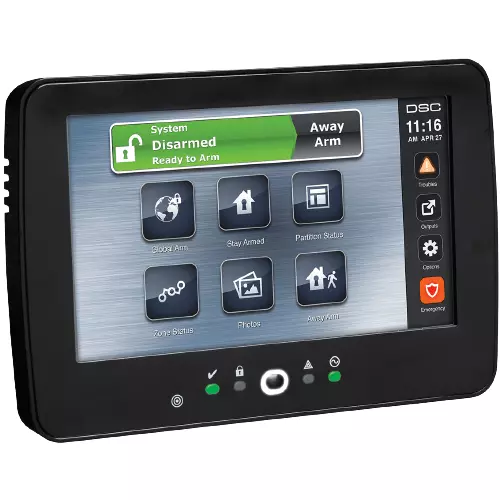 DSC HS2TCHBLK - Power Series NEO 7" Touchscreen Proximity Support