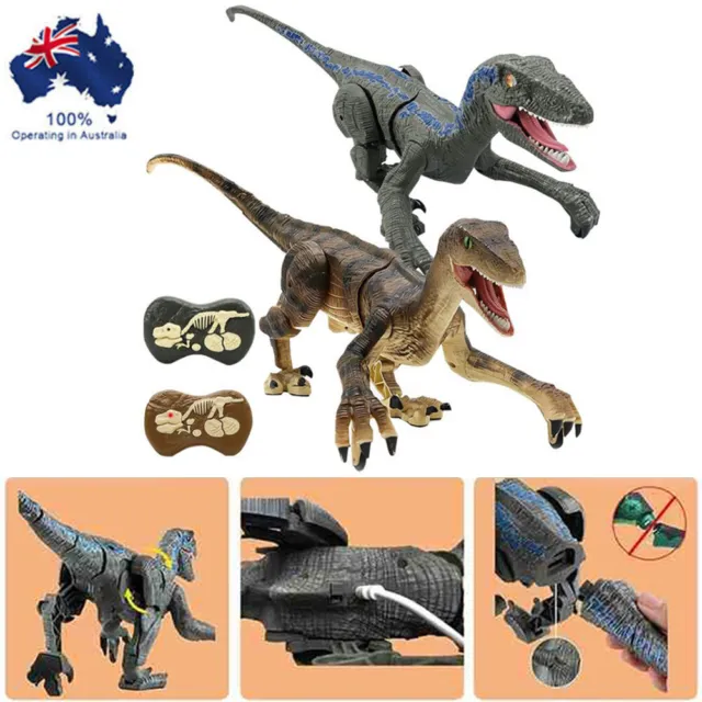 Remote Control Jurassic-Dinosaur Toys Rechargeable 2.4Ghz RC Walking Toy Gifts