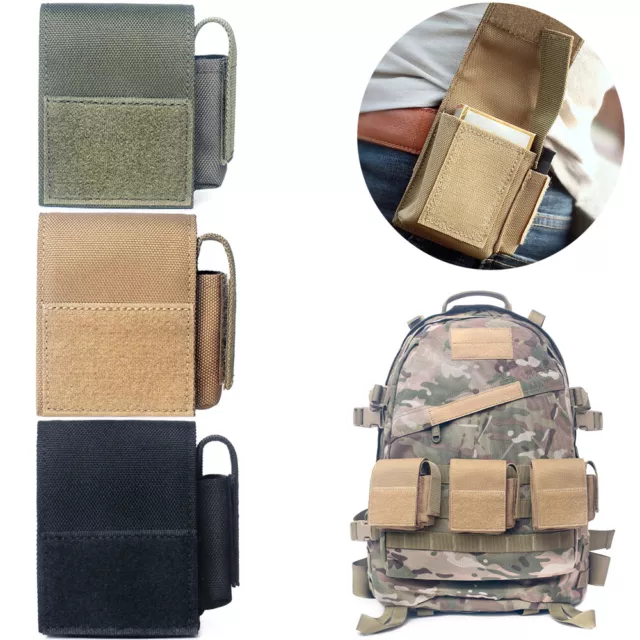 Tactical Molle Cigarettes Lighter Pouch EDC Utility Cigar Waist Pack Bags Case
