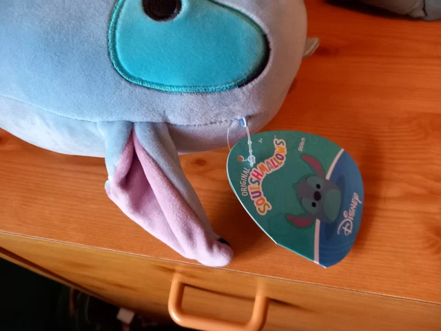 Stitch Mallow DISNEY STITCH SQUISHMALLOW (from Lilo & Stitch) BNWT 7.5inch plush ...