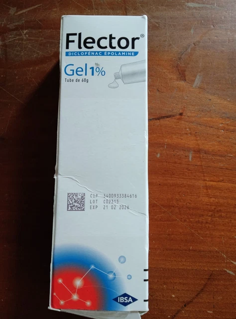 Flector Gel 1% Tube De 60 g Date De Péremption 21/02/2024
