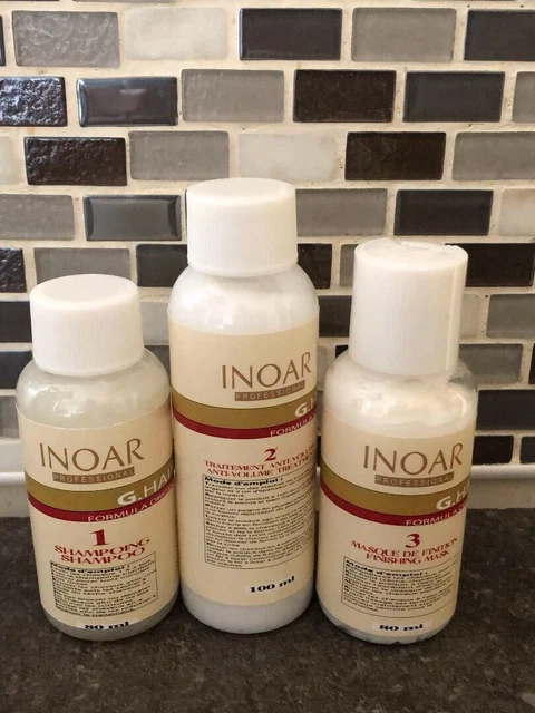 Kit De Lissage Brésilien Inoar MOROCCAN - Avec Shampoing Offert, Neuf