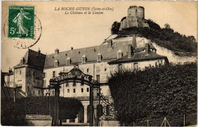 CPA La Roche Guyon Chateau et le Donjon (1319456)