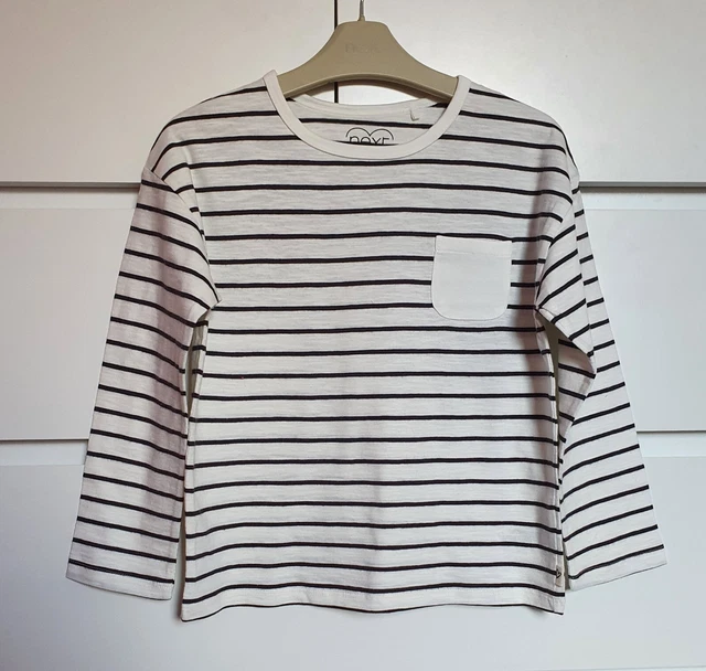 BNWOT NEXT___long sleeve striped top girl age 6-7 yrs