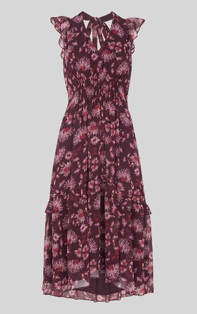 WHISTLES PITTI Print Double Strap Dress Multi New With Tag Size 12 199.00 PicClick UK