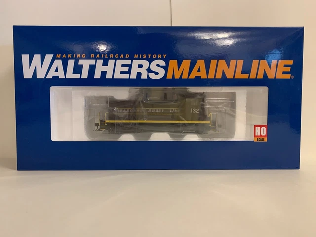 Walthers Mainline Emd Sw7 Ph 2 Seaboard Coast Line #132 (Standard Dc, No Sound)