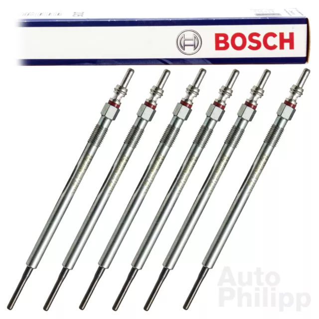 6x BOSCH Glühkerze Duraterm für MERCEDES CHRYSLER JEEP ...