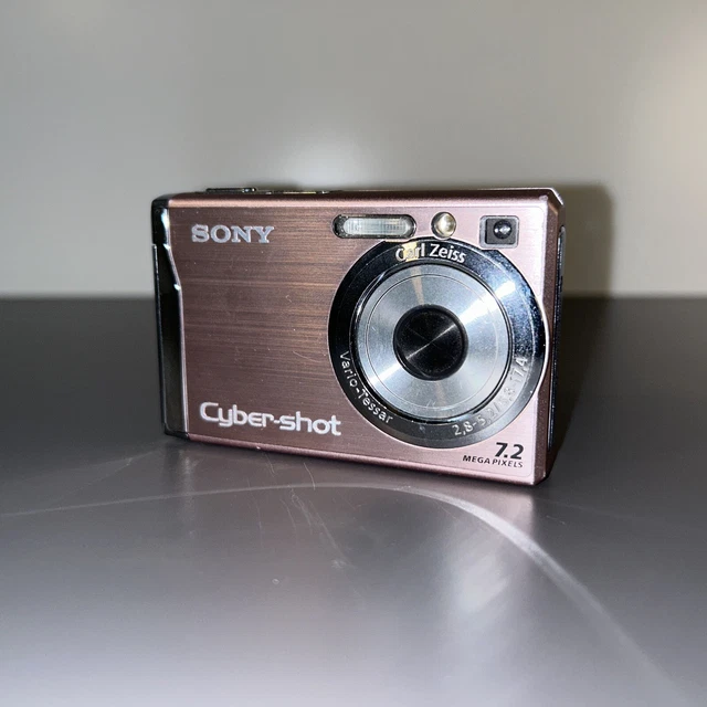 Sony CyberShot DSC-W80 7.2MP Digital Camera Pink | SPARES REPAIRS PARTS PROP