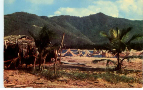 Venezuela Postcard Tarjeta Pescadores Bahia de Cata