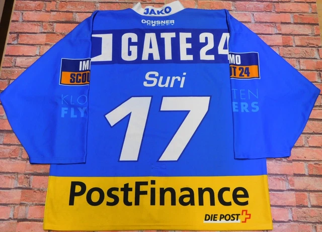 Maillot Ice Hockey Glace Mètre Stars Dusseldorf Klaus 14 Taille 50