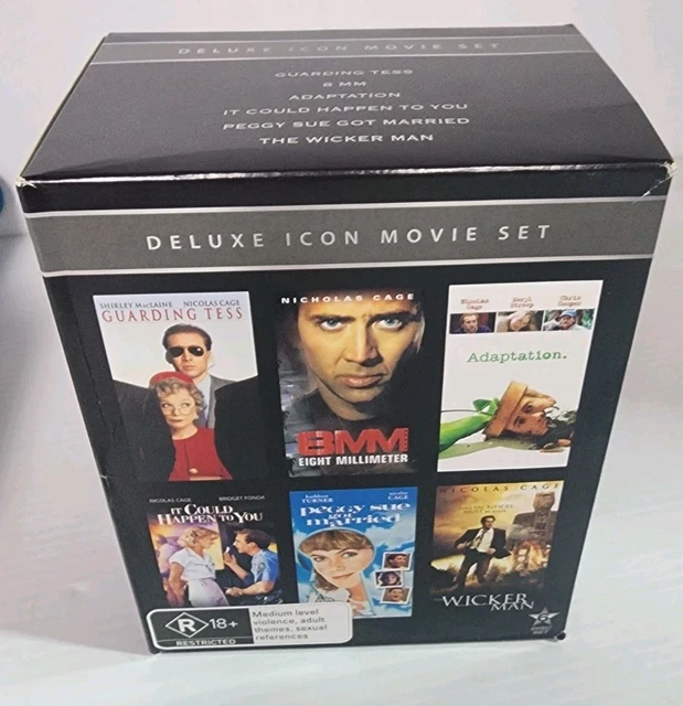 NICOLAS CAGE - 6 Film Movie Collection - 6 Disc - R4 Like New Free Post ...