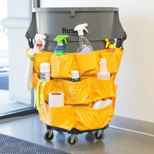 Nylon Caddy Bag for Large Round and Square Trash Cans