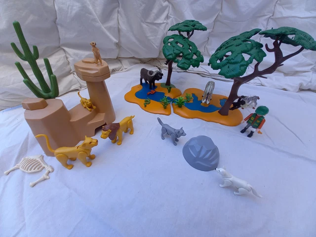 Ancien Playmobil 3413: Tente Safari Savane - Jeux & Jouets