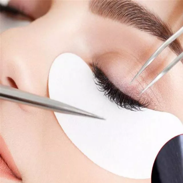 Wimpernpolster unter den Augen Wimpernlift Verlängerungen fusselfrei Gel Patches Salon Band UK 2