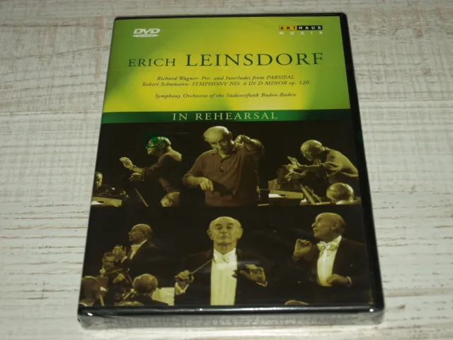 DVD Erich Leinsdorf - In Rehearsal -Arthaus-Musik- **NEU**