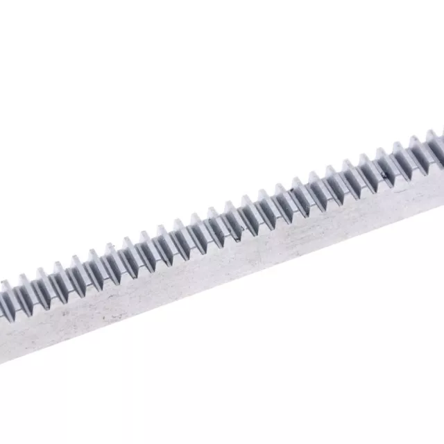 6pcs 1Mod 1 Modulus Gear Rack Steel 12*12*500mm Gear Rack Precision Straight Tee