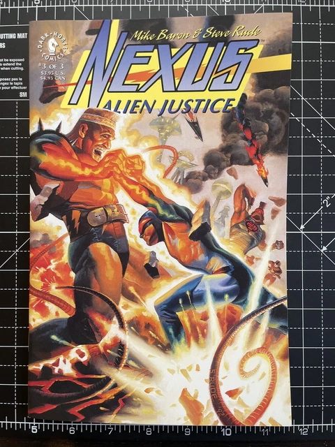 💫💥NEXUS Alien Justice #3 (of 3) 1992 Dark Horse Comics Mike Baron 💥💫