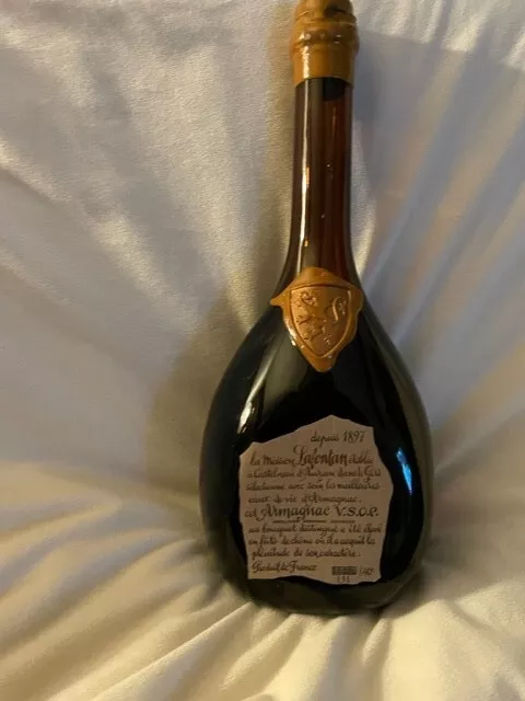 Armagnac  Lafontan  Ancienne Bouteille Des Année 1960   1,500L  40°