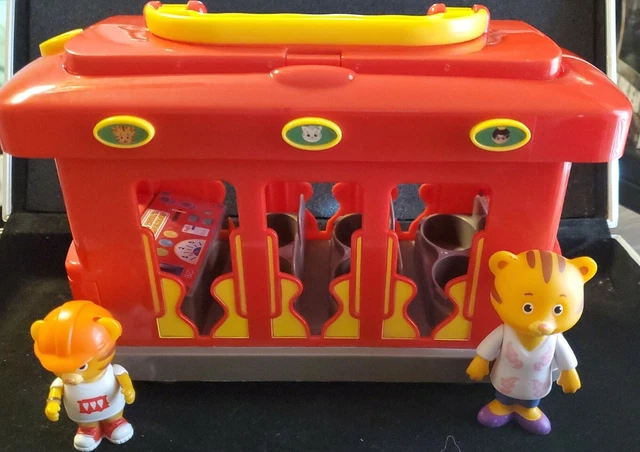 DANIEL TIGERS NEIGHBORHOOD Electronic Talking Trolley Two Figures ...