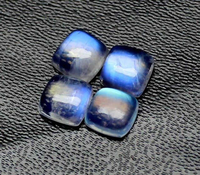 Pierre précieuse en vrac brute bleue flashy arc-en-ciel ultime pour la