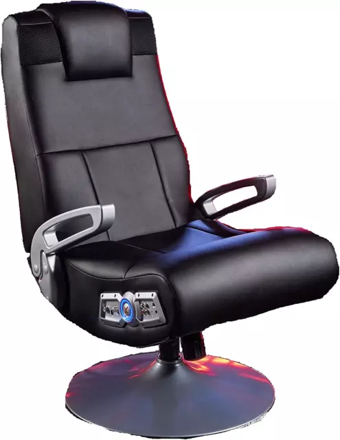 X Rocker SE Pro Video Gaming Lounging Pedestal Chair with Wireless Audio, 2 Spea
