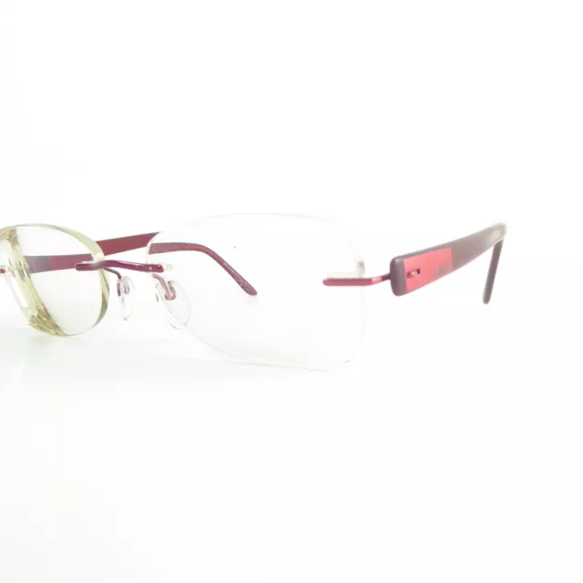 Silhouette 6664 Rimless L2691 Used Eyeglasses Frames - Eyewear