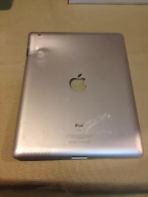 Genuine Apple iPad2 Back Door Housing Cover Case-3G- Model 1396 SOLD AS IS