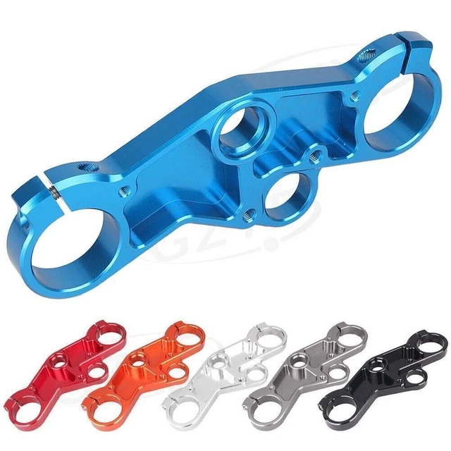 Morsetto superiore superiore anteriore triplo albero per SUZUKI GSXR 600 01-03 GSXR 1000 01-02