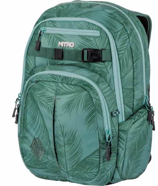 NITRO Daypacker Collection Chase Backpack Rucksack Tasche Coco Grün