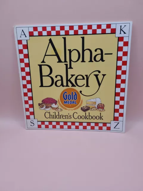 1987 Gold Medal "Alpha Bakery" Children's Cookbook, Used, Excellent Condition