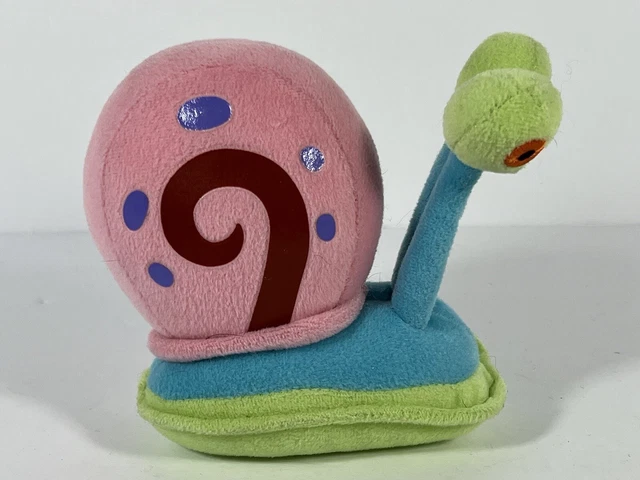 Ty Beanie Baby - Gary The Snail Plush From Spongebob Squarepants 2006 w/ tag