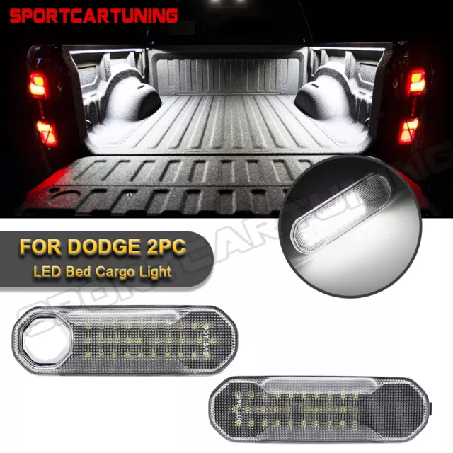 For 2019-2023 Ram 1500 Truck LED Bed Cargo Light Trunk Lighting Accessory Lamps