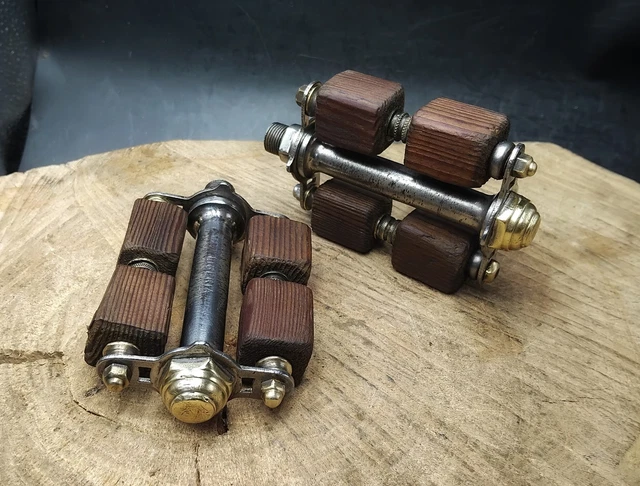 Paire De Pédales Vélo Ancien – Modèle Années 1920/1930 (Restauration Ou Décoration)