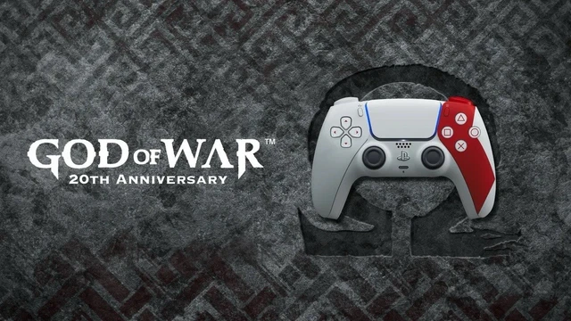 PLAYSTATION 5 DUALSENSE WIRELESS HANDKONTROLL - GOD OF WAR RAGNARÖK