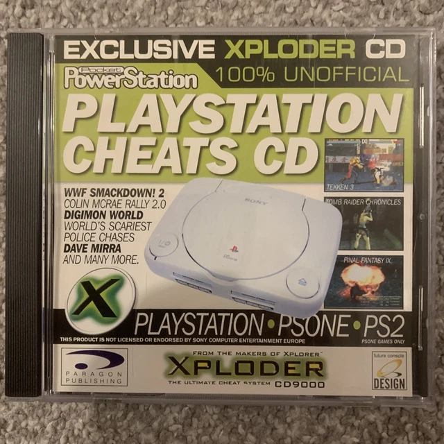 Xploder shop ps1 codes