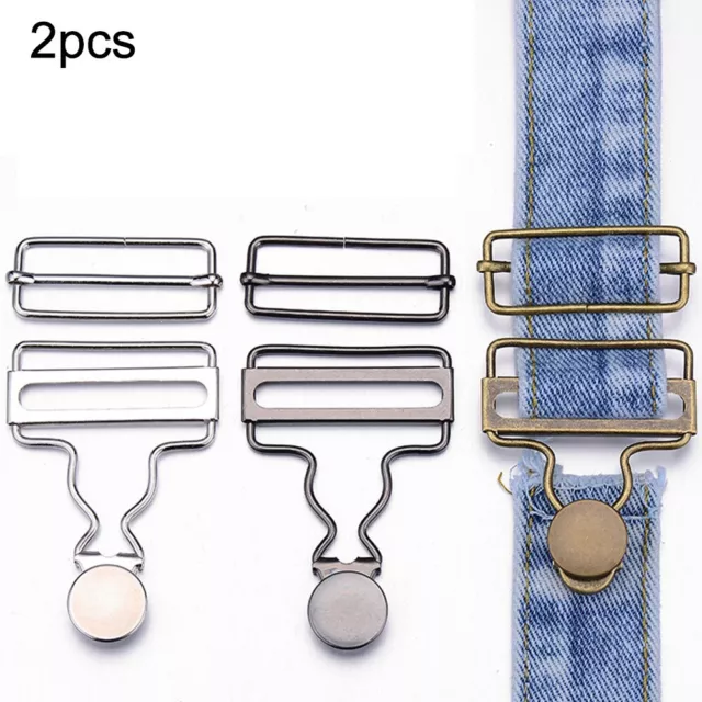 Sturdy Metal Buckles and Rust Free Brass Jeans Buttons for Dungaree For Denims