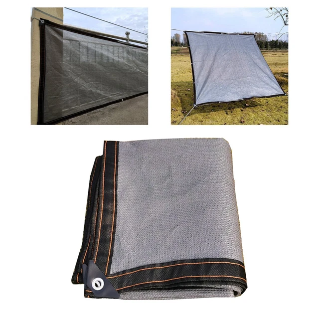 Patio Backyard Sun Shade Net Suncreen Auvent Rectangle Résistant à l'eau