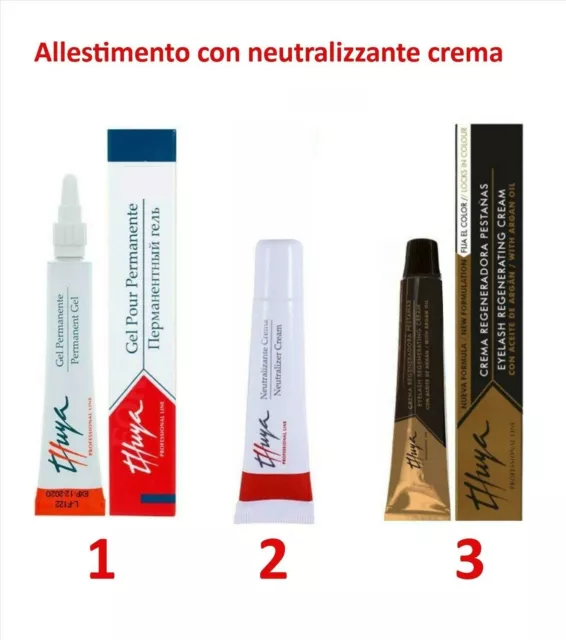 KIT Styling Sopracciglia a lunga durata Thuya 15 ml + 15 ml +15 ml (crema) 3