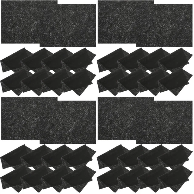 40 PC toallas de limpieza capas de limpieza de vidrio reutilizables
