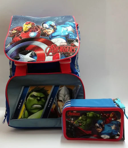 Zaino Marvel Capitan America - Borsa A Tracolla Da Viaggio In Tela
