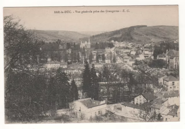 CPA 55 - BAR-le-DUC : VUE GÉNÉRALE PRISE DES GRANGETTES (MEUSE) NON ÉCRITE