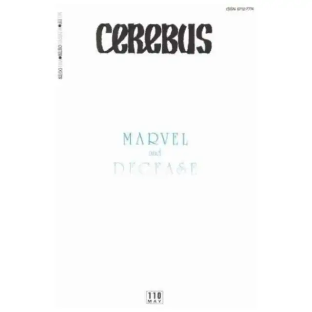 Cerebus the Aardvark #110 in NM minus condition. Aardvark-Vanaheim comics [y&