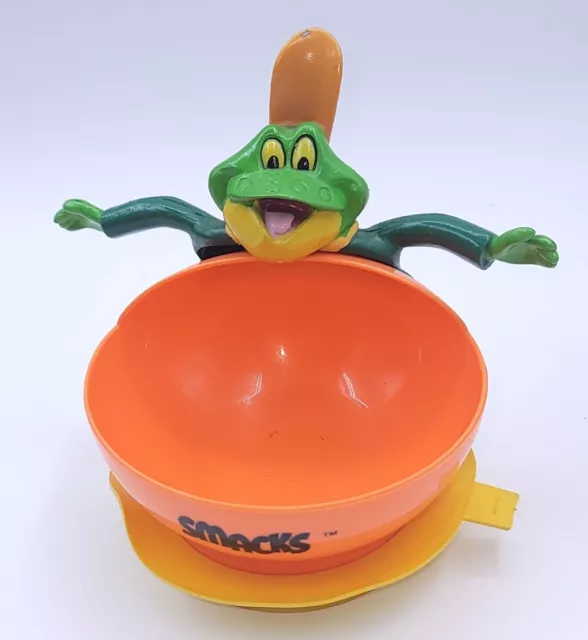 Vintage Kellogg's Dig 'em Team Tony Breakfast Bunch Smacks cereal bowl 2000